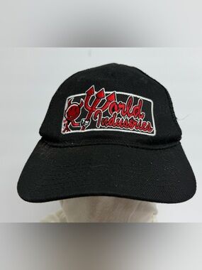 World Industries Flameboy Skateboard Trucker Snapback Adjustable Hat OSFM RARE